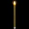 12" Gold Glittered Flameless Taper Candles, 2ct.
